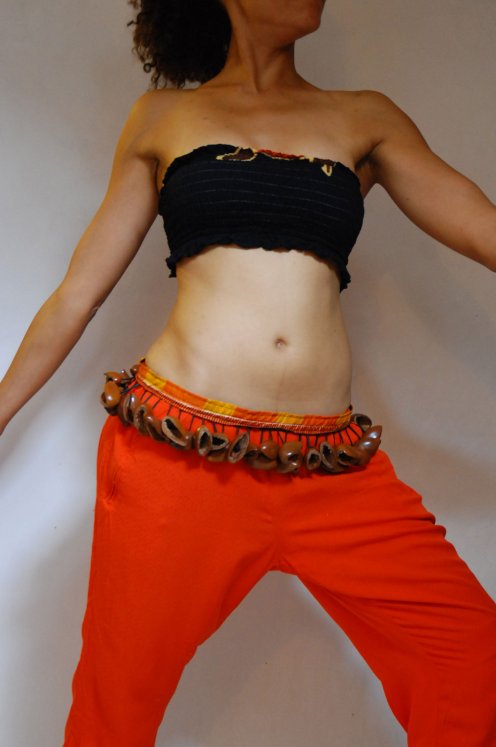 African dance belt - Large Nigeria juju dance belt