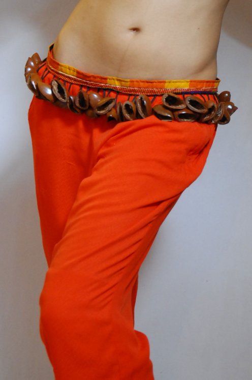 African dance belt - Large Nigeria juju dance belt