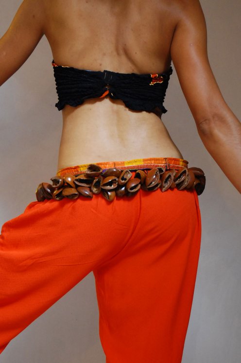 African dance belt - Large Nigeria juju dance belt