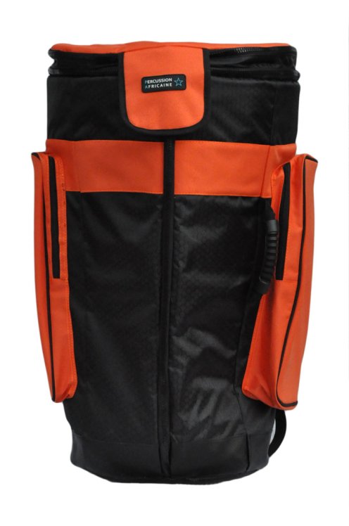 Percussion Africaine premium quality djembe bag XL orange
