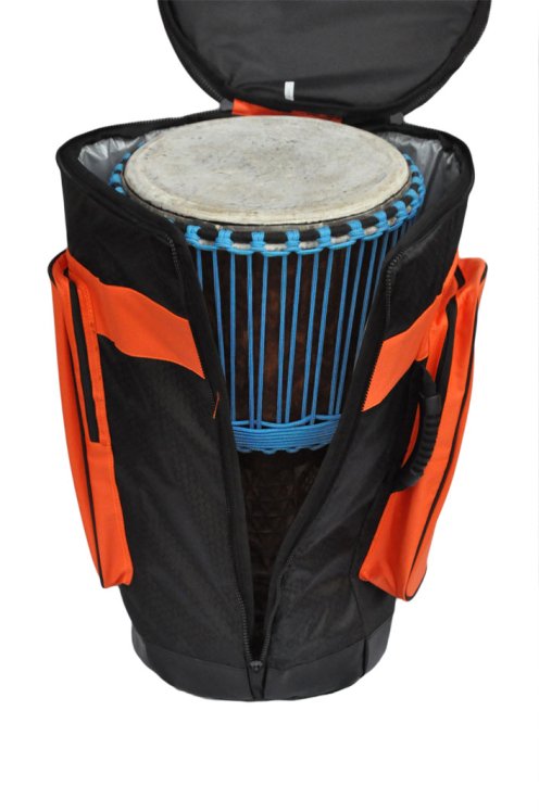Percussion Africaine Premium professional djembe bag Orange XL