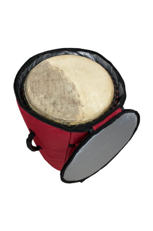 Percussion Africaine high quality djembe bag L red