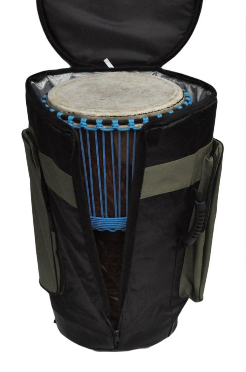 Percussion Africaine premium quality djembe bag XL green