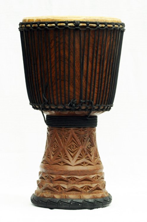 Guinea cow skin djembe - Calf skin, bull skin high end djembe drum