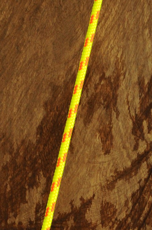 Ø5 mm fluo-yellow / orange alpine rope for djembe drum - Djembe rope
