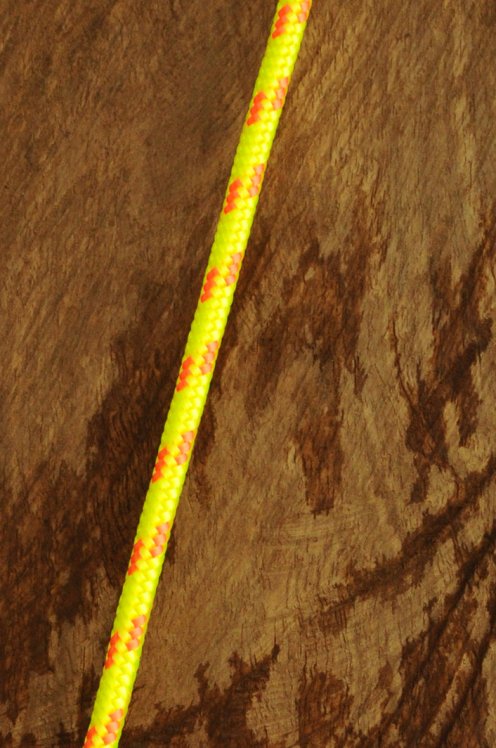Ø6 mm fluo-yellow / orange alpine rope for djembe drum - Djembe rope