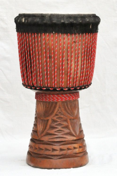 Mahogany (djala) Guinea djembe - High quality djembe