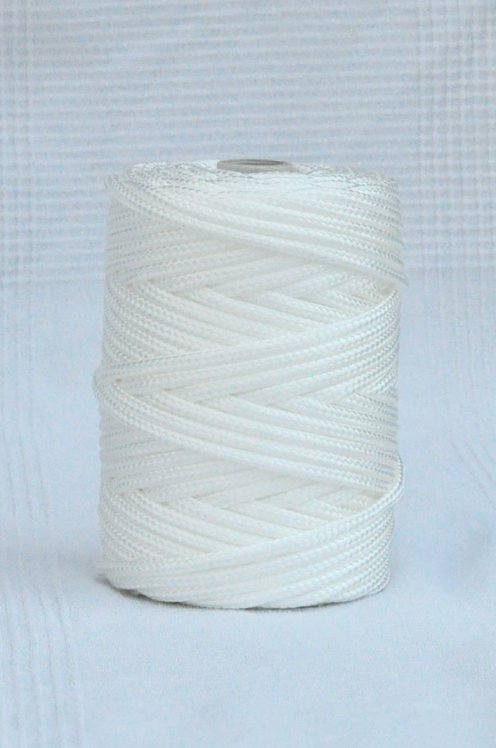 Djembe drum PA hollow rope 6 mm White 60 m