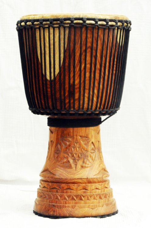 Guinea cow skin djembe - Calf skin, bull skin high end djembe drum