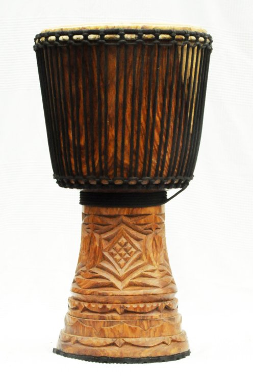 Guinea cow skin djembe - Calf skin, bull skin high end djembe drum