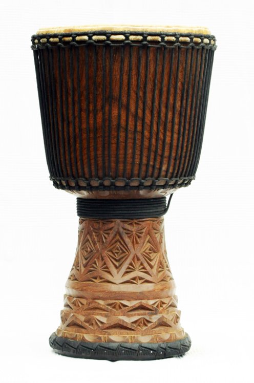 Guinea cow skin djembe - Calf skin, bull skin high end djembe drum