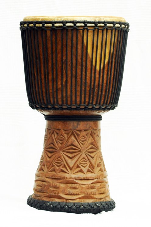 Guinea cow skin djembe - Calf skin, bull skin high end djembe drum