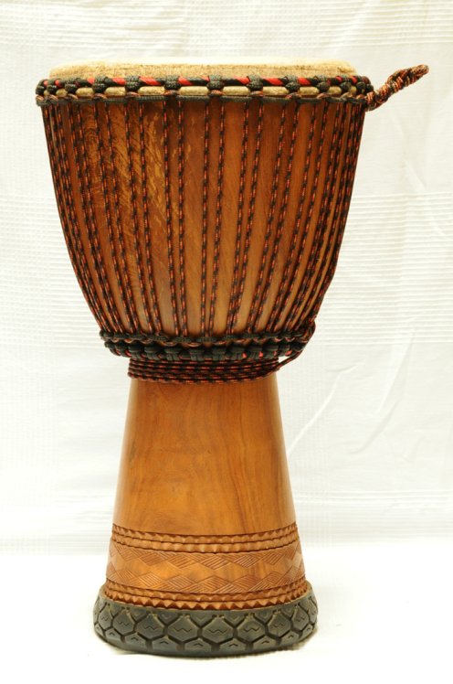 Grand djembé Mali Top en guéni : djembe malien en goni (vène)