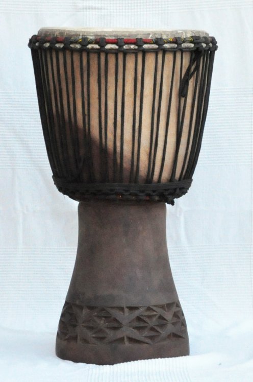 Djembe for sale - Large mahogany Mali djembe drum