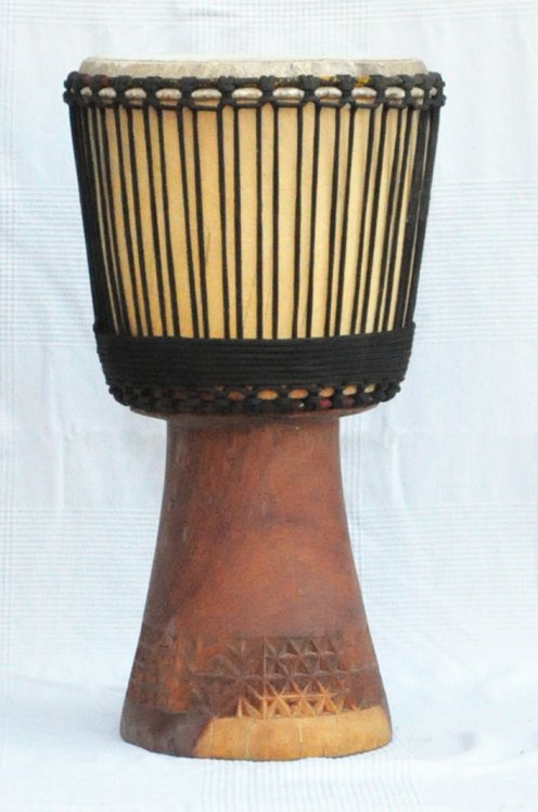 Djembe for sale - Large lingue Mali djembe drum