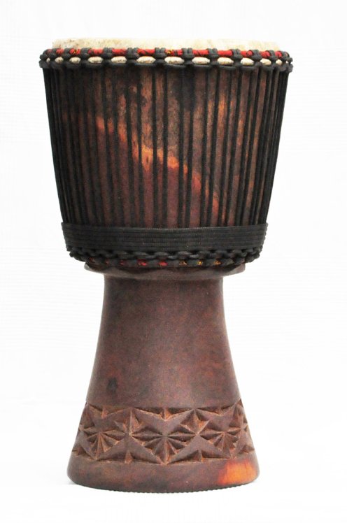 Djembe for sale - Large mahogany Mali djembe drum