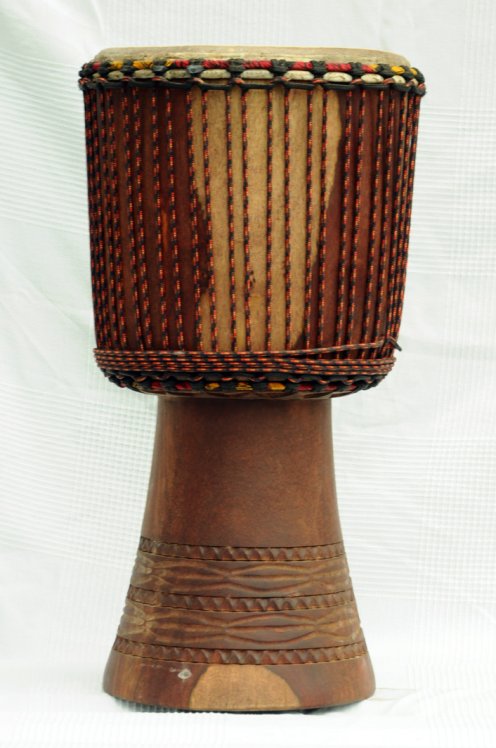 Professional djembe for sale - Large mahogany Mali djembe drum