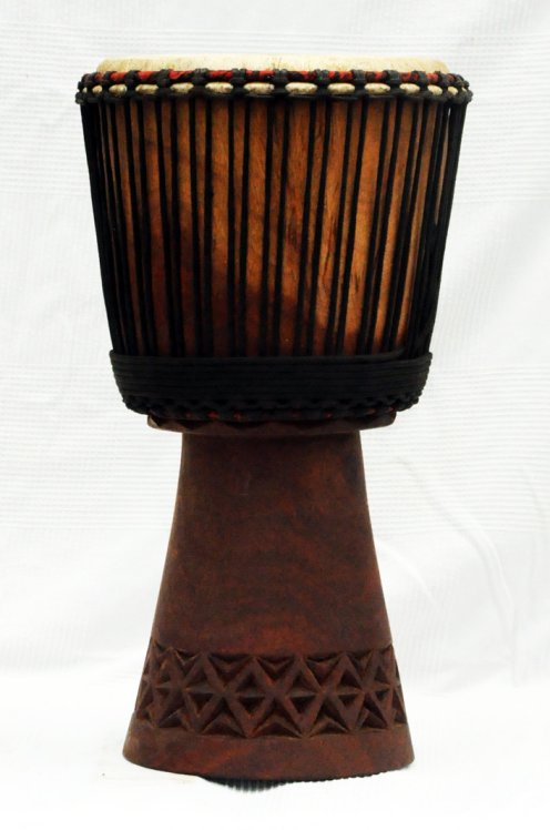 Djembe for sale - Large mahogany Mali djembe drum