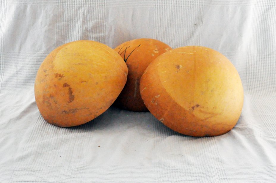 Ø25-26 cm half calabash - Hemispherical calabash