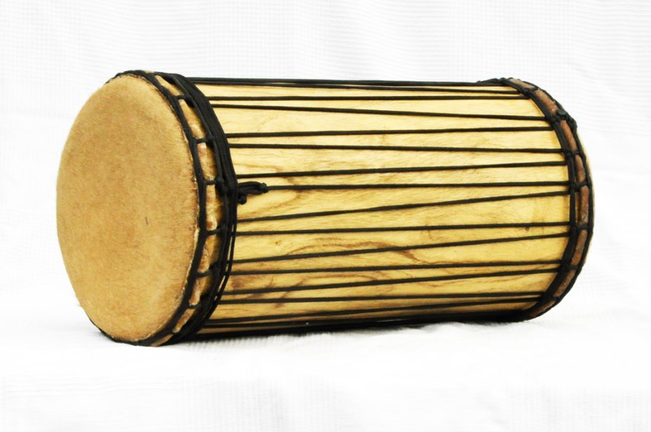 Melina traditional mounting kenkeni dunun - Guinea dunun drum