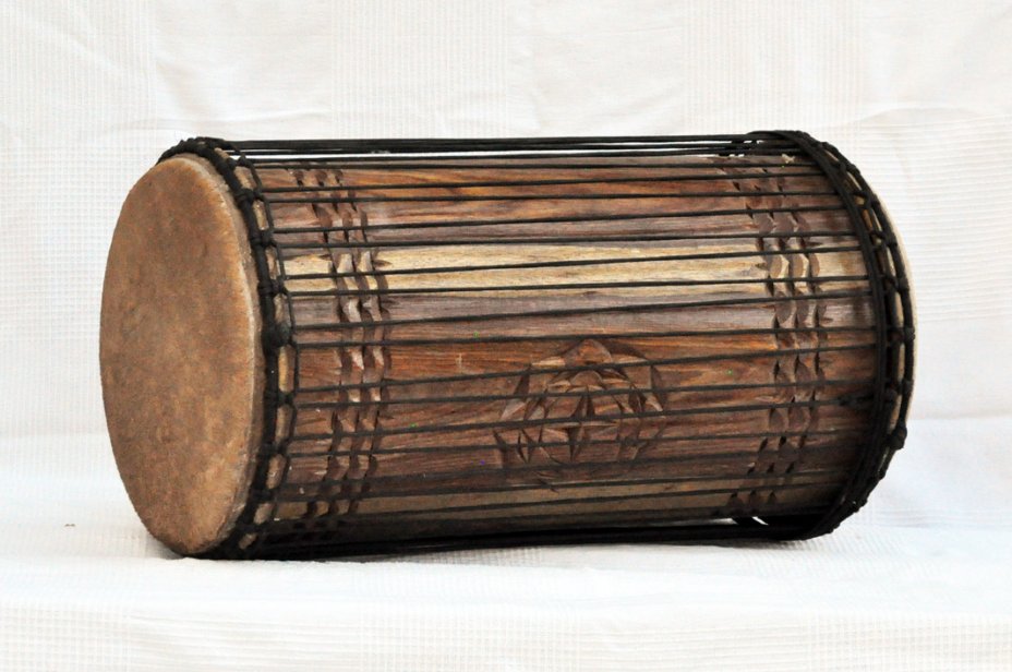 4 irons sangban dunun - Rosewood Guinea dunun drum