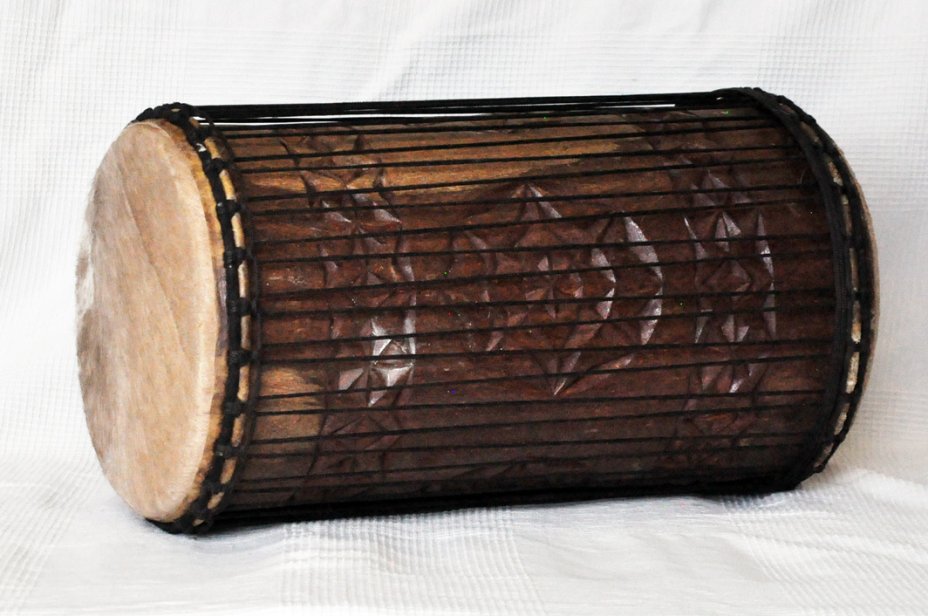 4 irons sangban dunun - Rosewood Guinea dunun drum