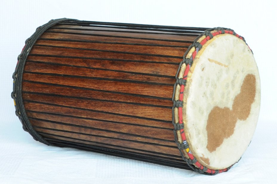 African dundun: Mali sangban djun djun drum in rosewood