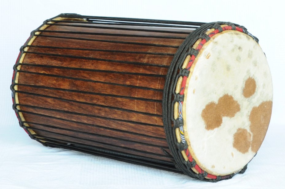 African dundun: Mali sangban djun djun drum in rosewood