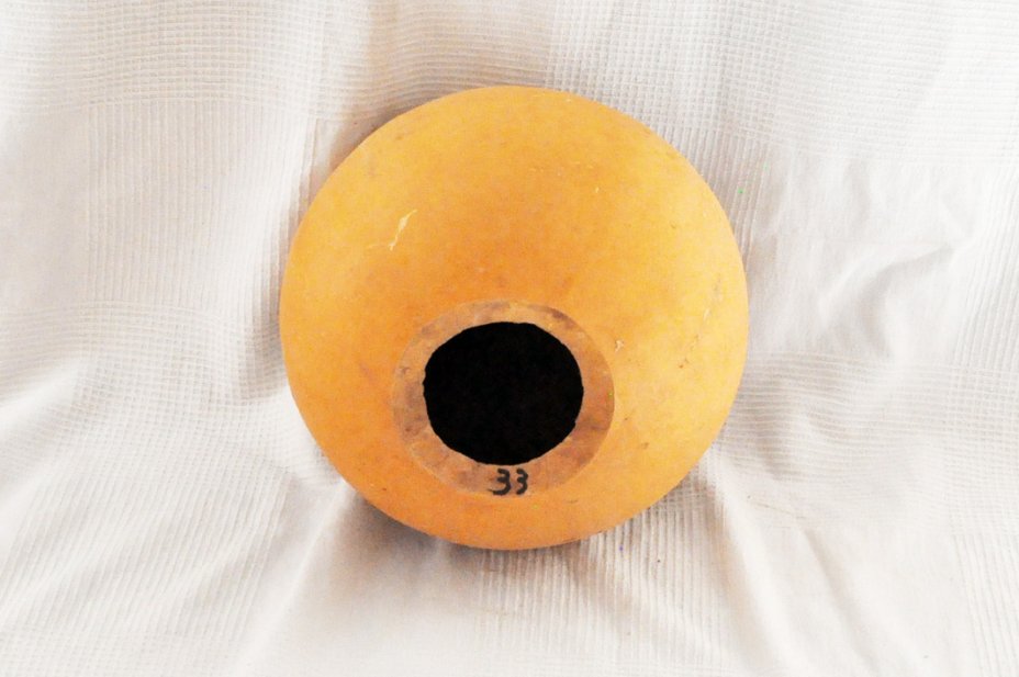 Ø33-34 cm whole calabash - Spherical gourd
