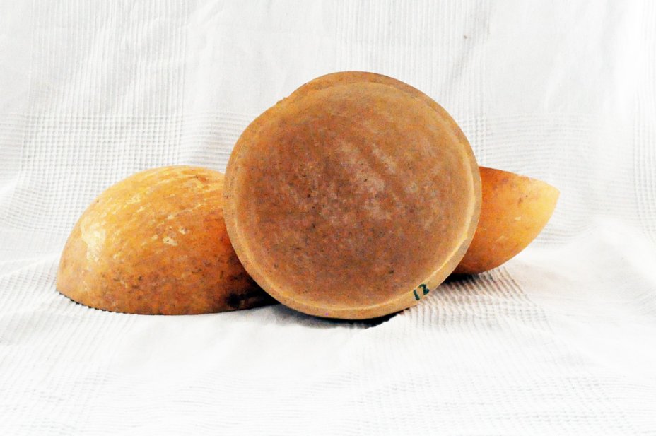 Ø21-22 cm half calabash - Hemispherical calabash