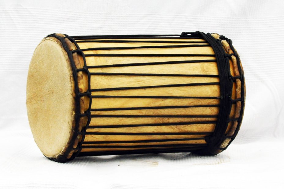 Melina traditional mounting kenkeni dunun - Guinea dunun drum
