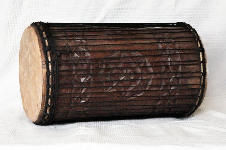 4 irons sangban dunun - Rosewood Guinea dunun drum