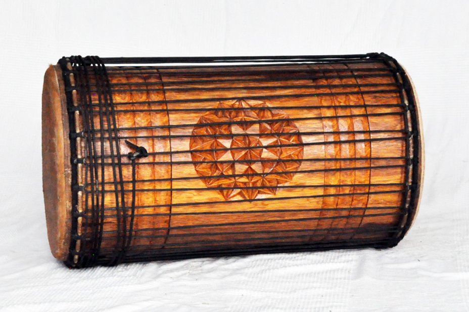 4 irons sangban dunun - Rosewood Guinea dunun drum