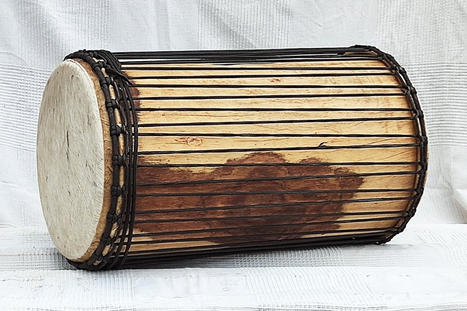 4 irons sangban dunun - Rosewood Guinea dunun drum