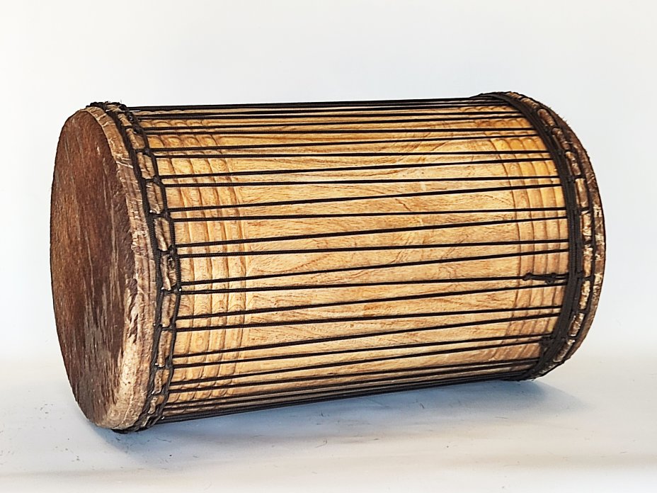 Melina traditional mounting dununba dunun - Guinea dunun drum