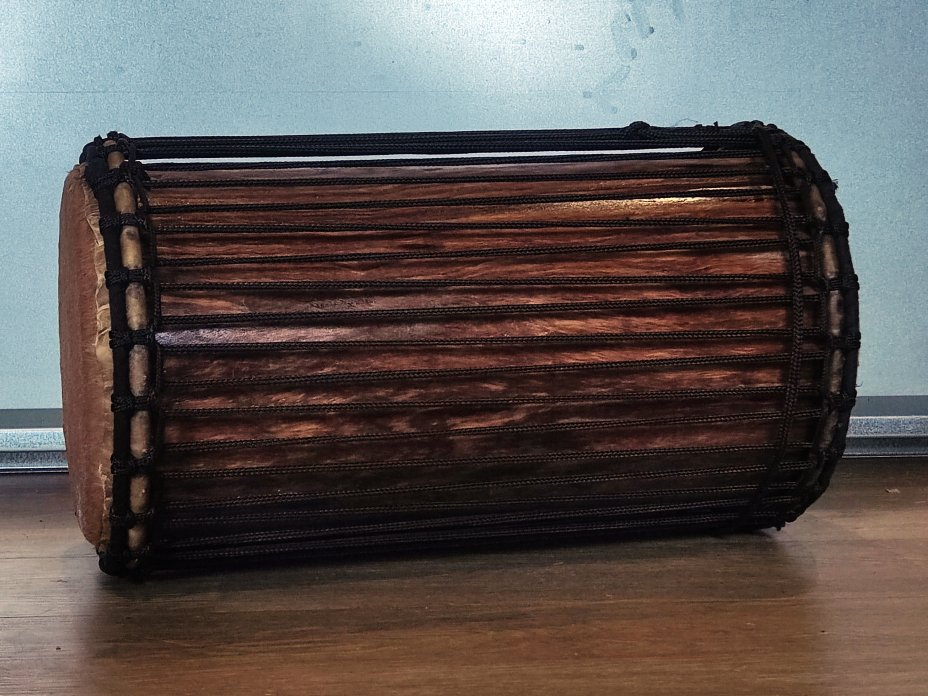 Dundun bass drums - Guinea kenkeni dunun 4 hoops mounting
