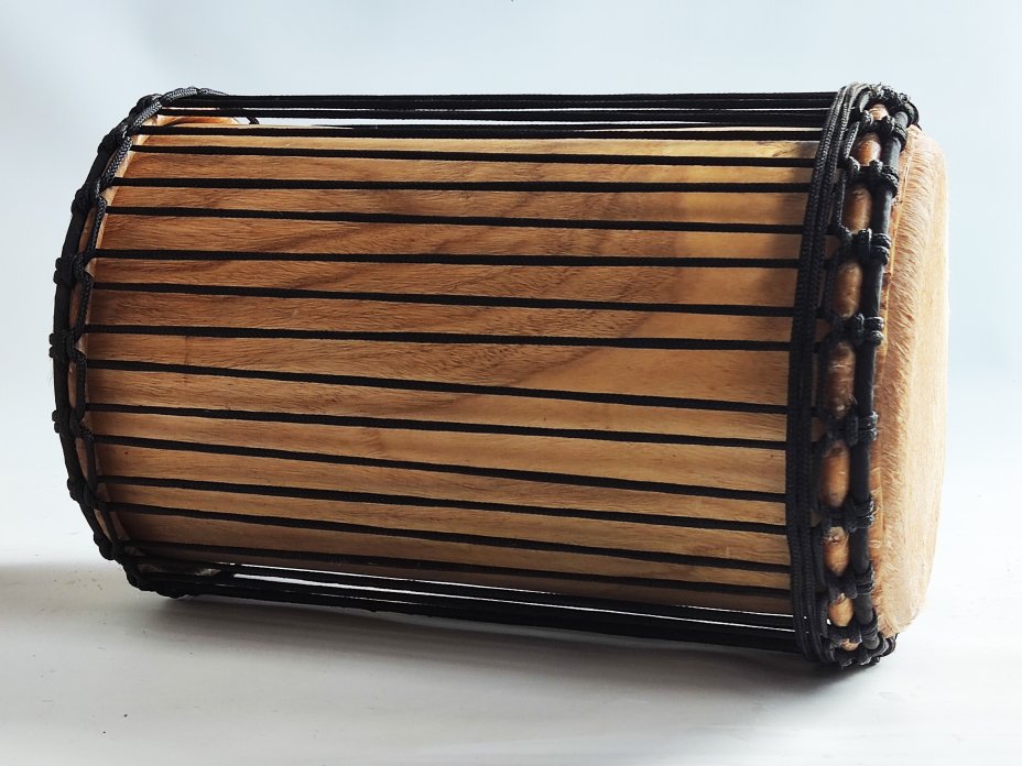 Dundun bass drums - Guinea kenkeni dunun 4 hoops mounting