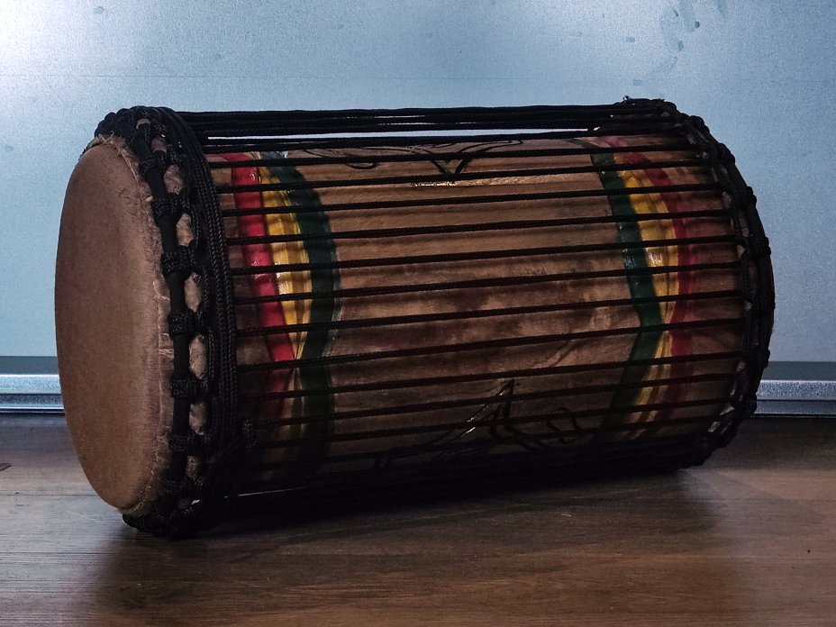 Dundun bass drums - Guinea kenkeni dunun 4 hoops mounting