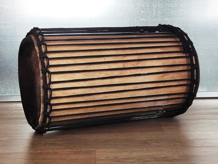 Dundun bass drums - Guinea kenkeni dunun 4 hoops mounting