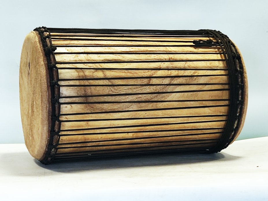Dundun bass drums - Guinea sangban dunun 4 hoops mounting