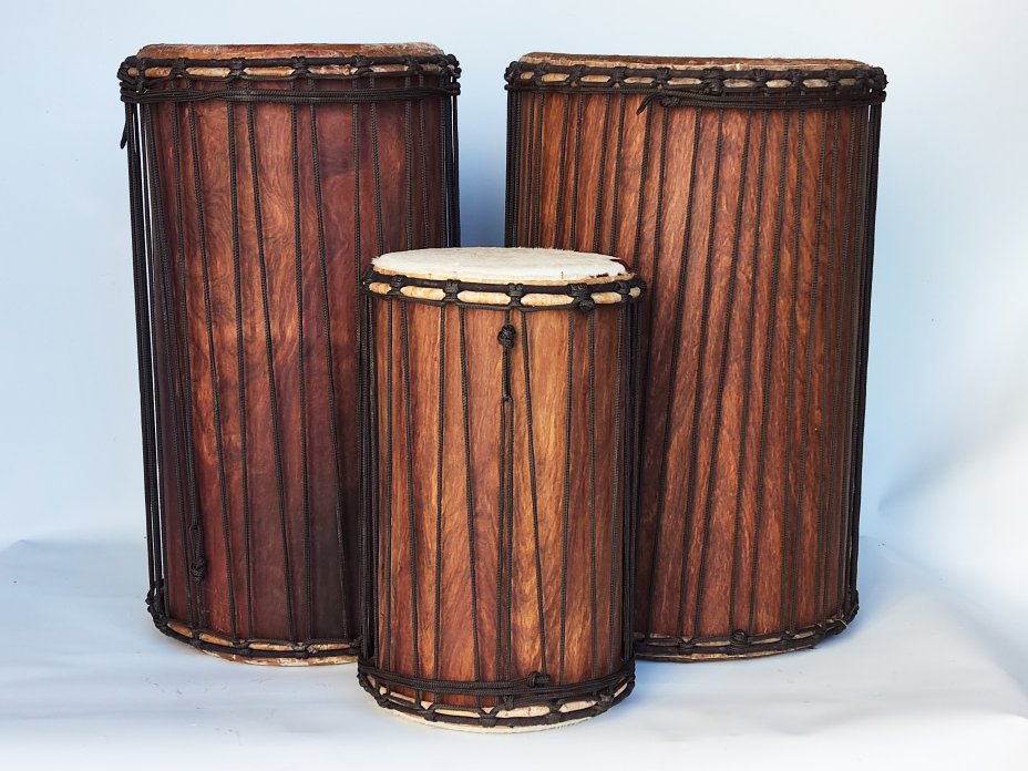 Rosewood (gueni) Mali dunun drums set