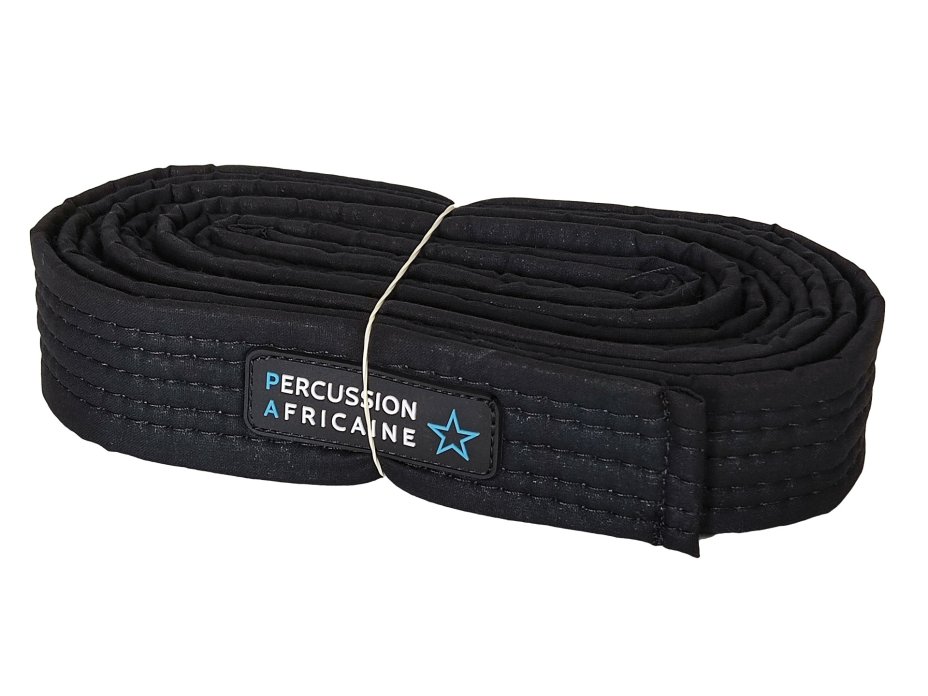 Percussion Africaine djembe strap Noir