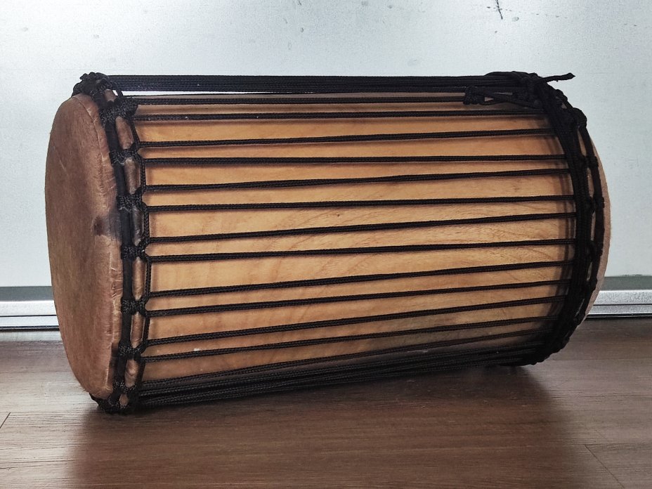 Dundun bass drums - Guinea kenkeni dunun 4 hoops mounting