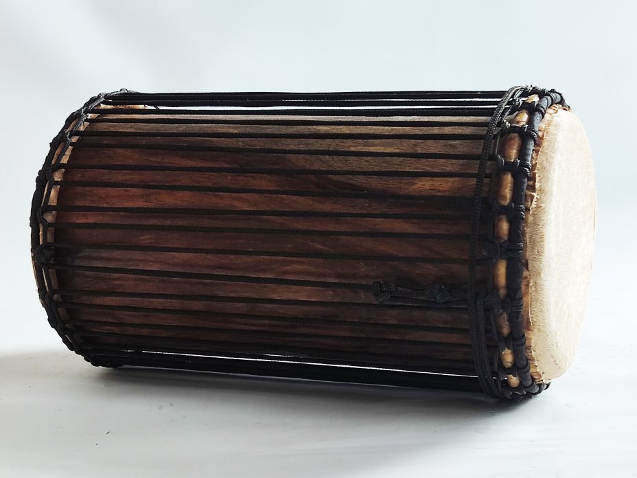 Dundun bass drums - Guinea kenkeni dunun 4 hoops mounting