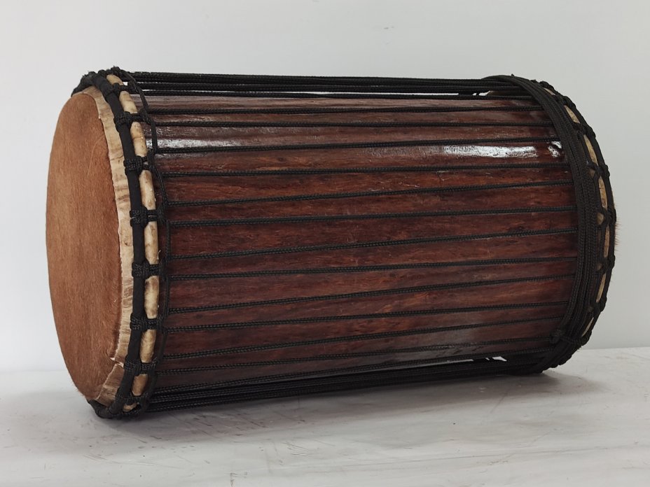 Dundun bass drums - Guinea kenkeni dunun 4 hoops mounting