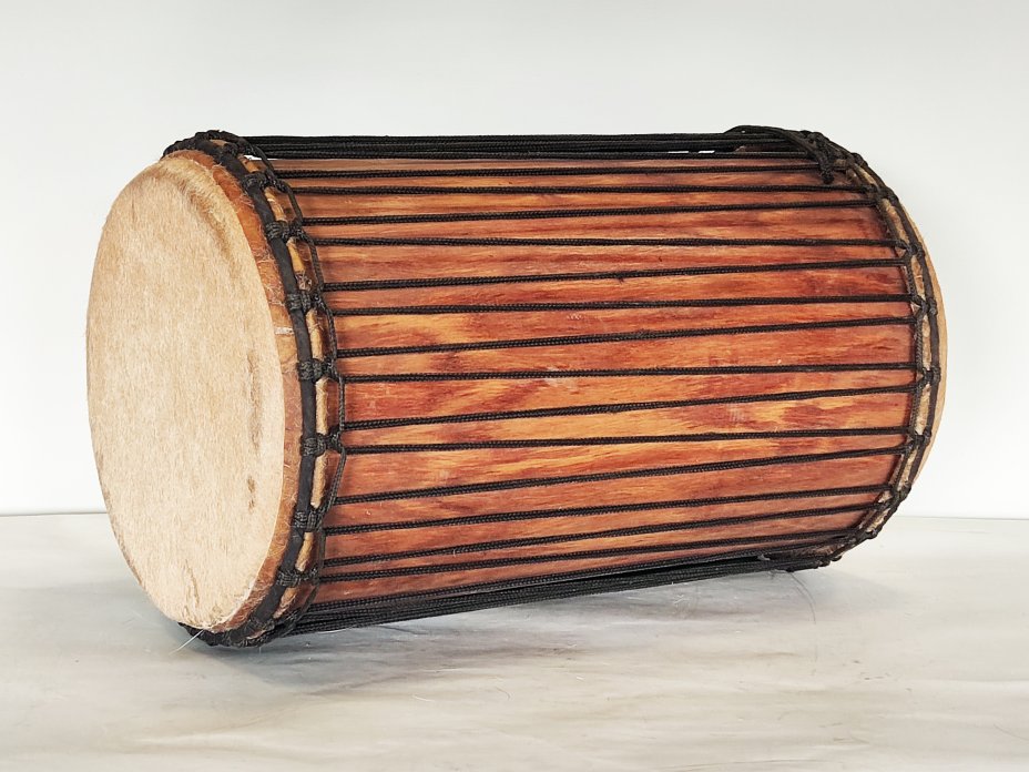 Dundun bass drums - Guinea kenkeni dunun 4 hoops mounting