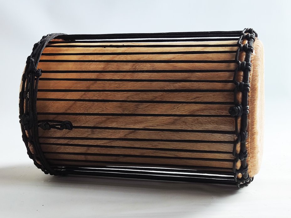 Dundun bass drums - Guinea kenkeni dunun 4 hoops mounting