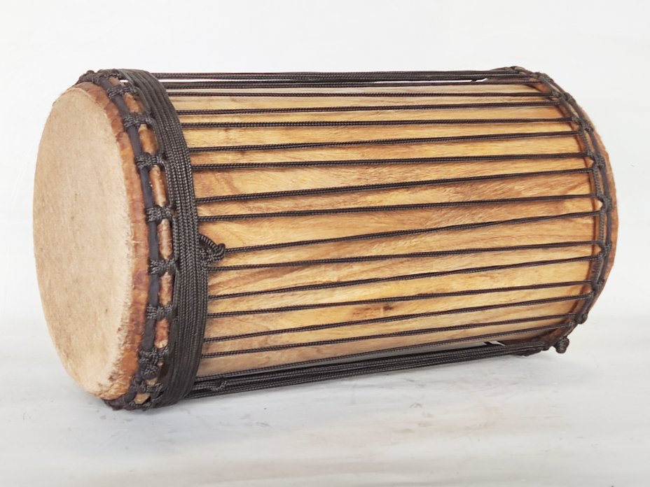 Dundun bass drums - Guinea kenkeni dunun 4 hoops mounting 6637