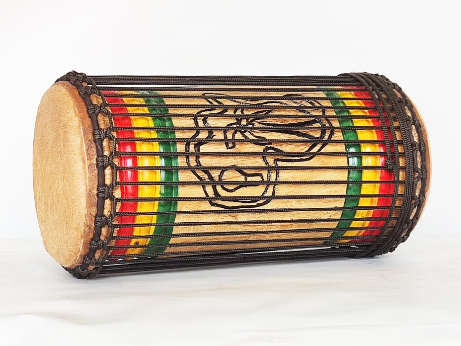 Dundun bass drums - Guinea kenkeni dunun 4 hoops mounting