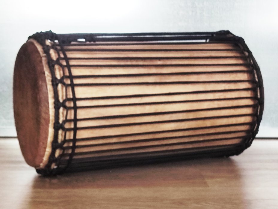 Dundun bass drums - Guinea kenkeni dunun 4 hoops mounting